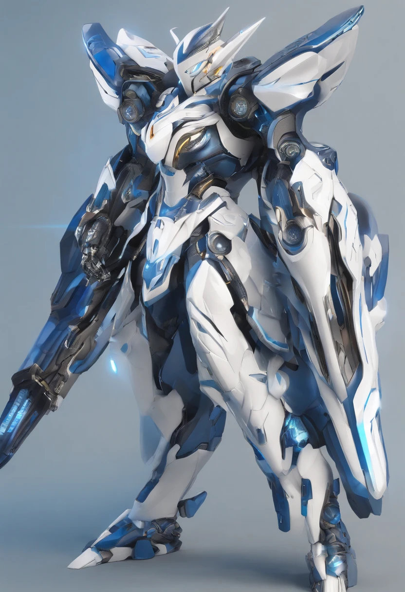 Elania Haywind，Highest image quality，Outstanding details，超高分辨率，（Fidelity：1.4）, Favor the details，closeup cleavage，The background is a scene of a cosmic celestial body，High-tech dragon knight mech，He has a delicate and beautiful face，（（Blue-white flying semi-mechanical fuselage：1.8）），high-tech weapon，Raised sexy，frontage，cyber punk perssonage，Futuristic，mechanically aesthetic，Virtual Engine 5，Perfect detail rendering，rendering by octane，hyper HD