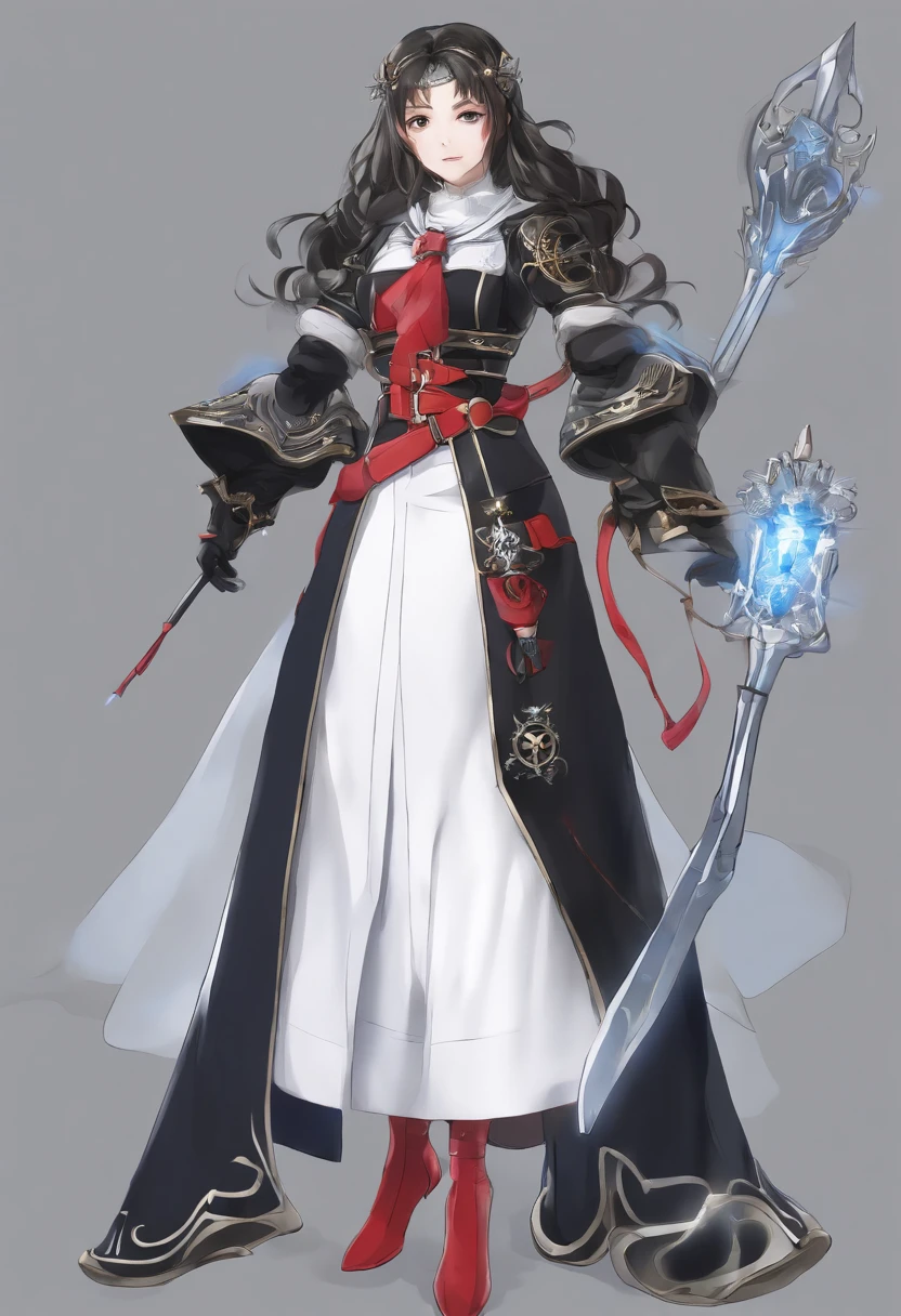 Elania Haywind,Highest image quality,Outstanding details,超高分辨率,(Fidelity:1.4), Favor the details,closeup cleavage,dawn,Snow,winter,Wizard Sword,He has a delicate and beautiful face,((Red and white semi-mechanical body:1.8)),Raised sexy,frontage,Futuristic,mechanically aesthetic,Virtual Engine 5,Perfect detail rendering,rendering by octane,hyper HD