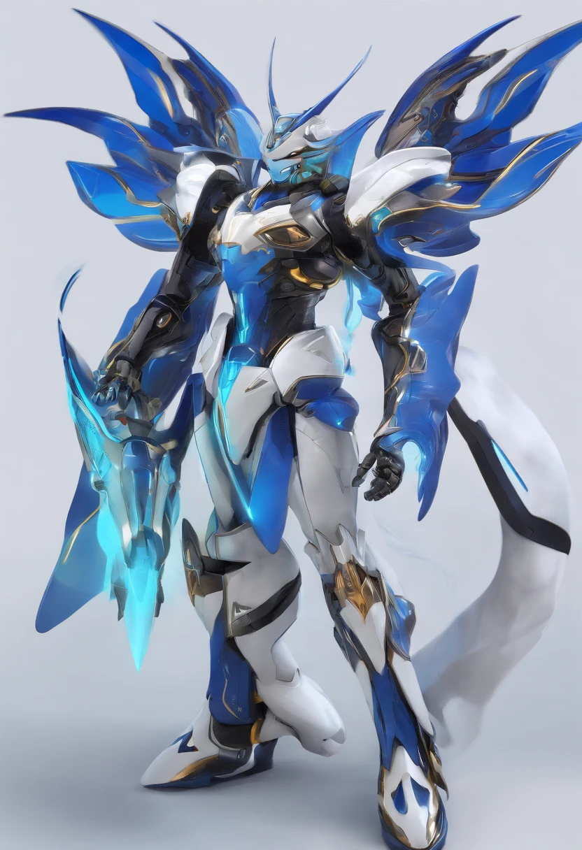 Elania Haywind，Highest image quality，Outstanding details，超高分辨率，（Fidelity：1.4）, Favor the details，closeup cleavage，The background is a scene of a cosmic celestial body，High-tech dragon knight mech，He has a delicate and beautiful face，（（Blue-white flying semi-mechanical fuselage：1.8）），high-tech weapon，Raised sexy，frontage，cyber punk perssonage，Futuristic，mechanically aesthetic，Virtual Engine 5，Perfect detail rendering，rendering by octane，hyper HD