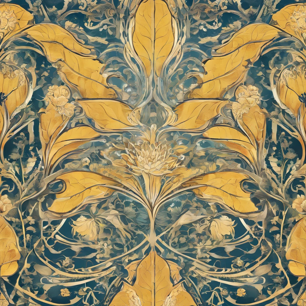 Lotus leaf, lotuses, Eau, courtyard, rays of sunshine, partially underwater shot, symmetry, polar opposites, close-up, Romanticism, Op art, Contemporary art, Luminism, cinematic lighting, sparkle, god rays, ray tracing, UHD, retina, masterpiece, ccurate, super detail, anatomically correct, high details, high quality, award winning, best quality, highres, 16k