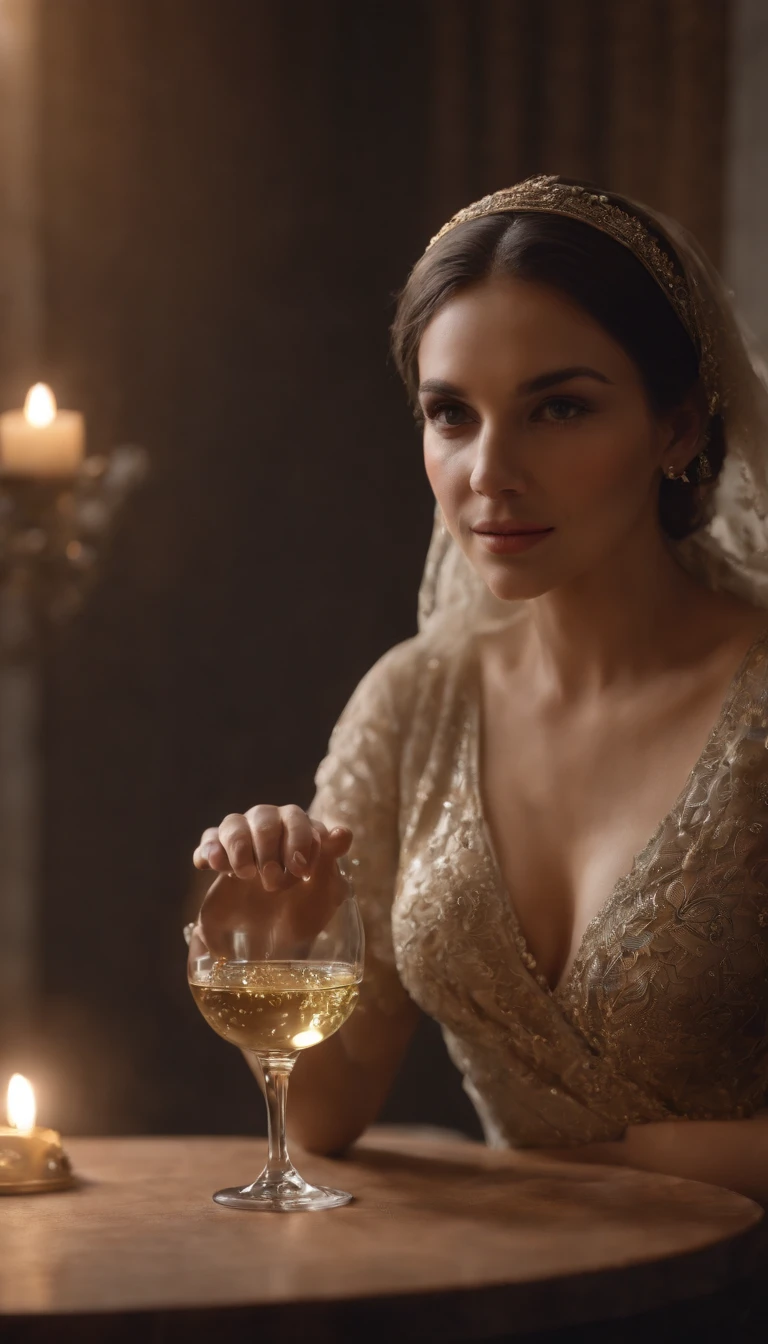 Draw a scene of a group of Persians celebrating and drinking while discussing an important decision they need to make Cinematic, Photoshoot, Shot on 25mm lens, Depth of Field, Tilt Blur, Shutter Speed 1/1000, F/22, White Balance, 32k, Super-Resolution, Pro Photo RGB, Half rear Lighting, Backlight, Dramatic Lighting, Incandescent, Soft Lighting, Volumetric, Conte-Jour, Global Illumination, Screen Space Global Illumination, Scattering, Shadows, Rough, Shimmering, Lumen Reflections, Screen Space Reflections, Diffraction Grading, Chromatic Aberration, GB Displacement, Scan Lines, Ambient Occlusion, Anti-Aliasing, FKAA, TXAA, RTX, SSAO, OpenGL-Shader’s, Post Processing, Post-Production, Cell Shading, Tone Mapping, CGI, VFX, SFX, insanely detailed and intricate, hyper maximalist, elegant, dynamic pose, photography, volumetric, ultra-detailed, intricate details, super detailed, ambient –uplight –v 4 –q 2