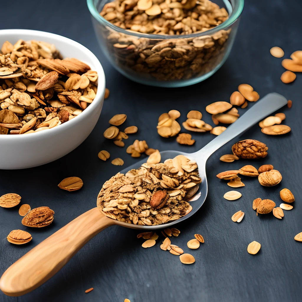 granola，Hyper-realistic，8k