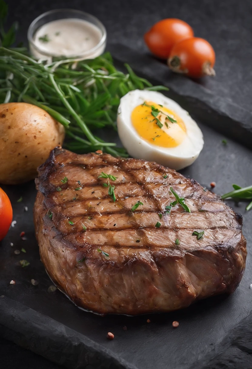 bife com ovo