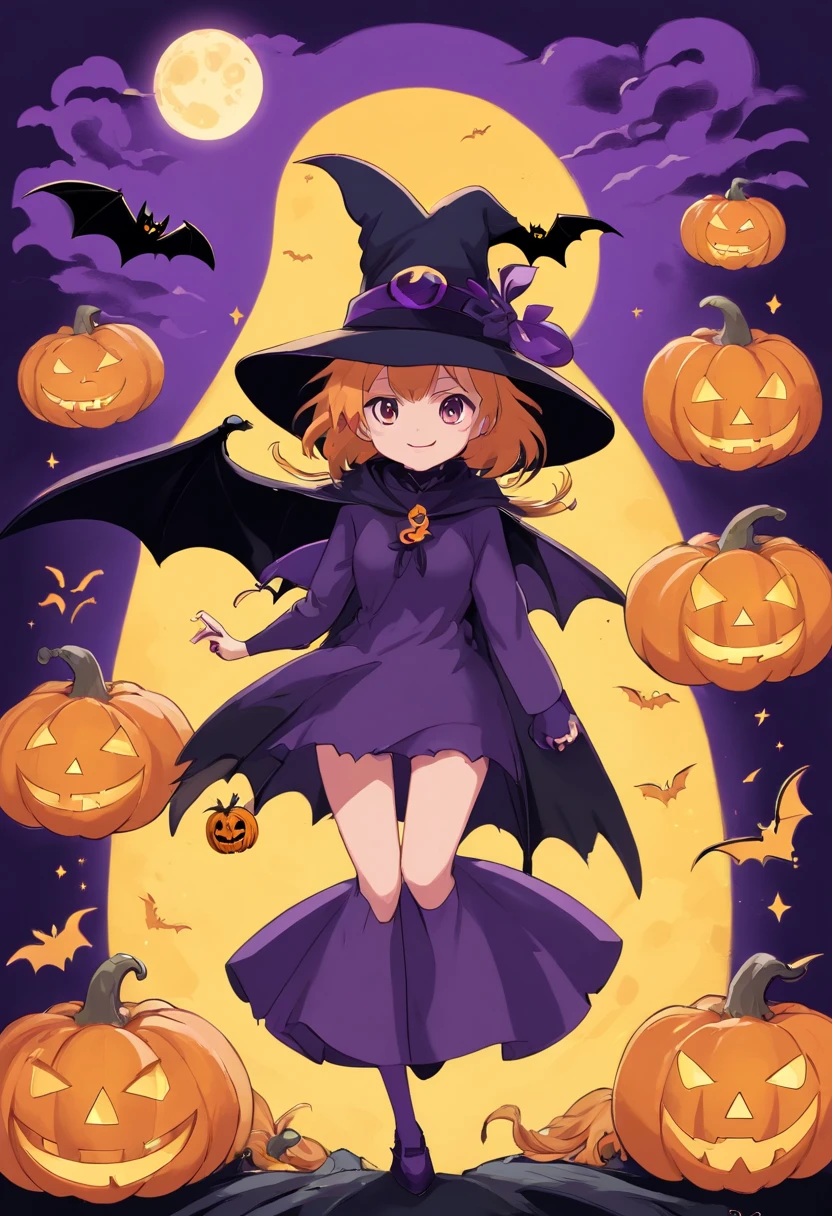 1girl, solo, ,detailed_background,indoors,1girl,smile,full body,dvermayo,halloween