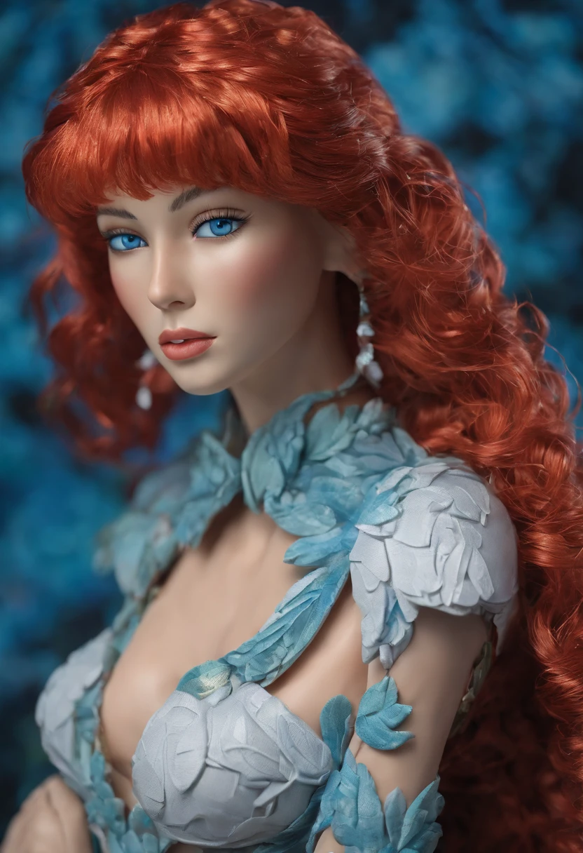 (((full body portrait of a woman ))), a woman, (((a red hair))), (((blue eyes))), (((fully naked)), 8k, unreal engine, octane render, by kyun, gamang, Yoon Gon-Ji, g.ho, gosonjak, shuroop, serious, domi, trending on pixiv, fanbox, skeb, masterpiece, smooth soft skin, big breasts, beautiful intricate colored hair, symmetrical, soft lighting, concept art, digital painting, tropical island