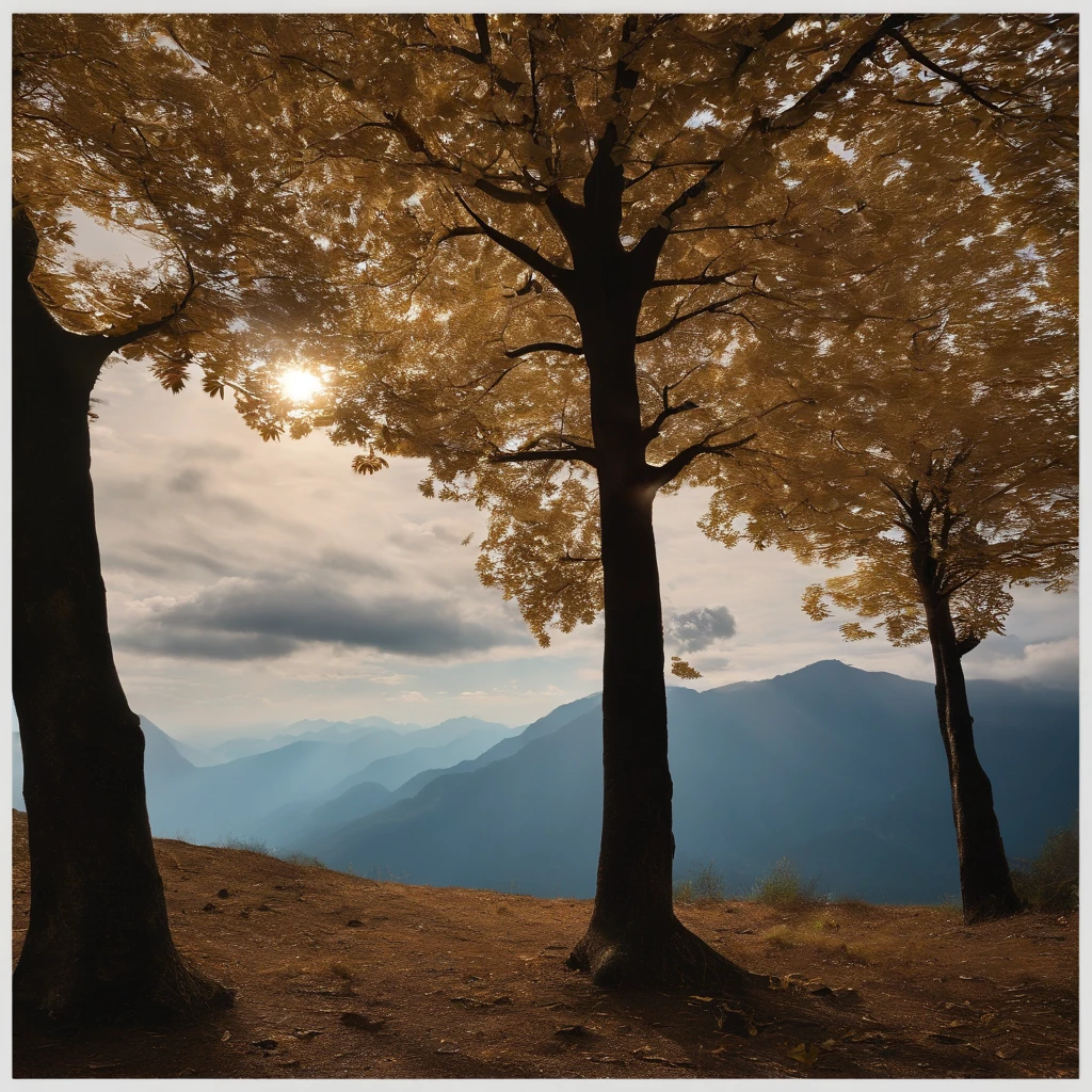 Magnificent view,zori,Blurred vision,Alpine forest landscape photography,Pale sunrise, majestic mountain peaks,Rugged mountain roads,(Boulders),precipice,Clear and transparent water,Broad field of view,Minimalist,Black-white-cyan-yellow tones,giant tree,bushes,falling leaf,desolated,Aloneness,Cold,foggy sky,The morning sun that does not dazzle,Nightmare vision,Dark fantasy plot,Perfect and excellent composition,8K分辨率,the detail,limitations,Close-up ultra-wide angle shot,Cool background,Jack Guzman's environmental art photography,realisticlying,cinematic compositions,,vividness, A detailed, stunning skies,Colorful clouds float,true to life, Pubic area is clear, flawless perfection, Digital SLR, 1024, 2048, 4096, A detailed, Sharp, best qualtiy, high qulity, absurderes,unmanned background,The is very detailed、Detailed lighting shadows,Trends on ArtStation、iintricate、high detal、dramatics、(Volumetriclighting:1.2)hdr shot。(Close-up,Super deep view,ultra-wide-angle,Microfocal length lens:1.2)(realisticlying:1.4)tmasterpiece、high high quality、Beautiful photography,globalillumination