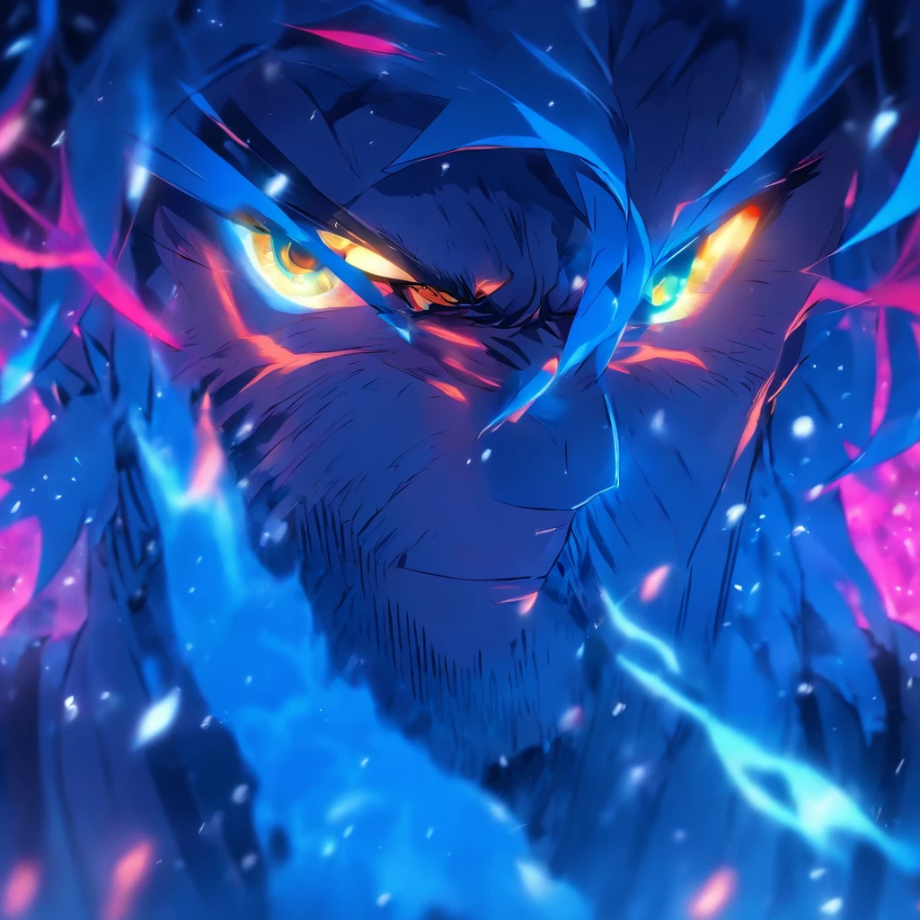 8k，More details，The best quality，In the woods at night，Homem de meia idade，Bend over and grope in the snow with a stick，tense look，closeup cleavage，Wear heavy cotton clothing，With a hat，Winters，