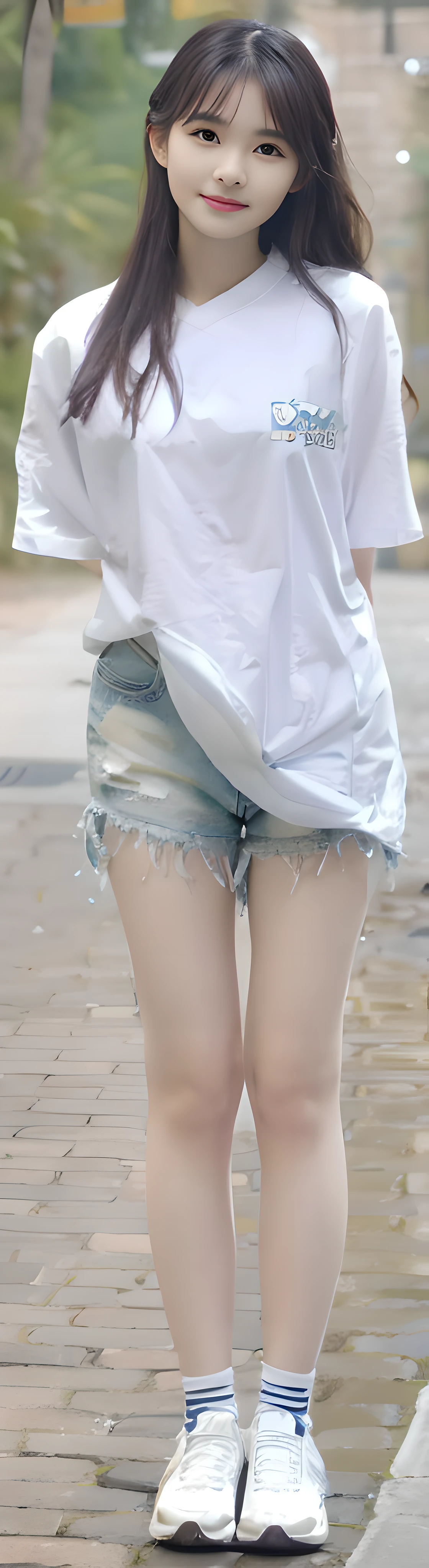 a big breast chinese girl, Cute face, cheerfulness, Long hair, Impressive hairstyle, wearing tiara,A pair of bright and reverent eyes,The eyebrows are slender and elegant,The slightly curved eyebrow shape exudes confidence and charm。Her nose is small and three-dimensional,It matches the shape of her face perfectly。Her lips were rosy and plump,The corners of his slightly upturned mouth revealed a sweet smile, traditionalcostumes,The color of the costume is random,wearing jewellery, 黑The eye, Above Knees,(The breasts are large but not exposed:1.1),(A high resolution:1.3),random hair style, Ultra-fine face and eyes in random poses,Anatomically normal,realisticlying,exterior,strong rimlight,(highdetailskin:1.2),8K,hyper HD,high high quality,Background bokeh,(Hide your hands:1.3)(The hand is not in the shot:1.5)