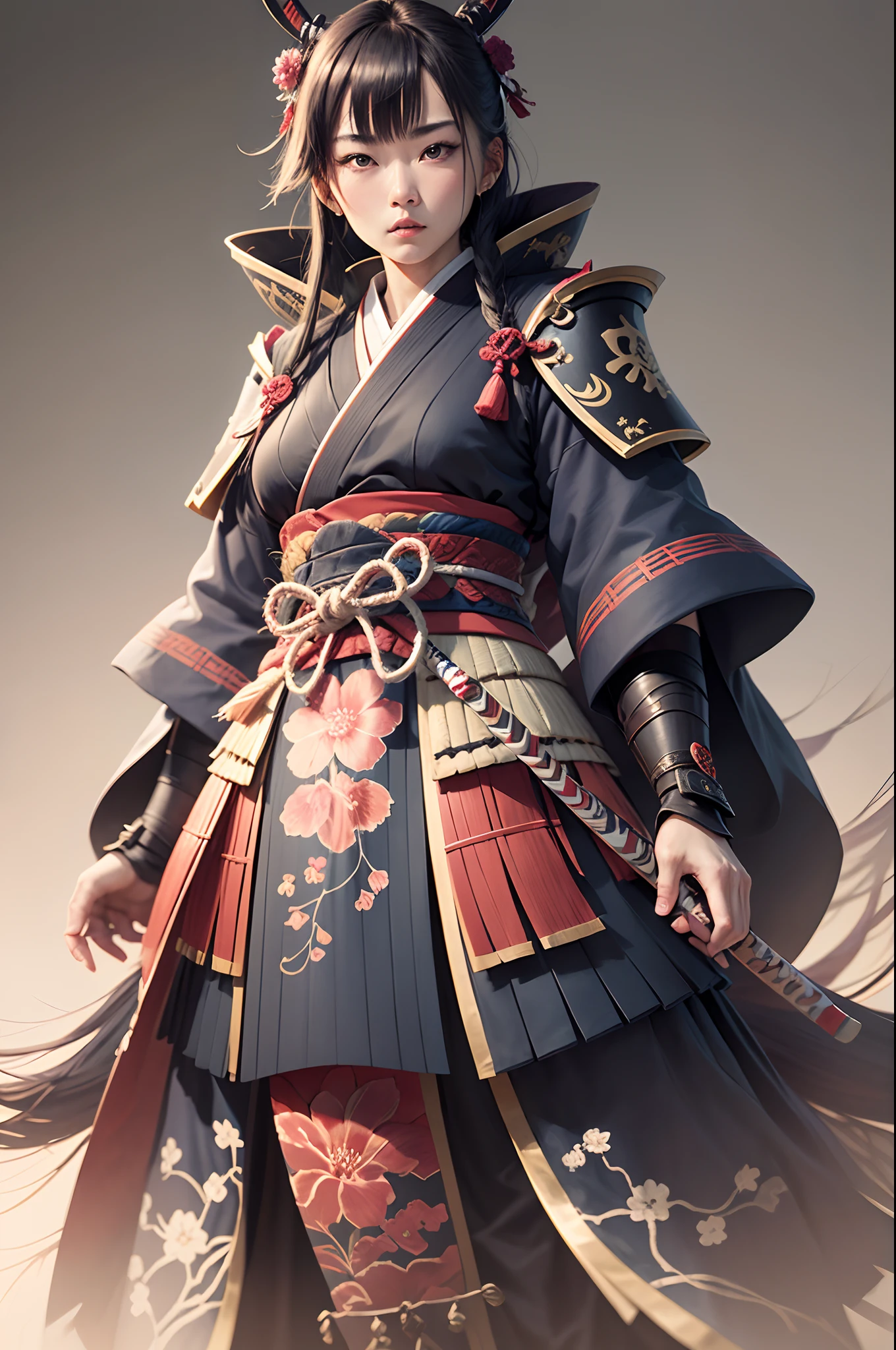 samurais、illustratio、