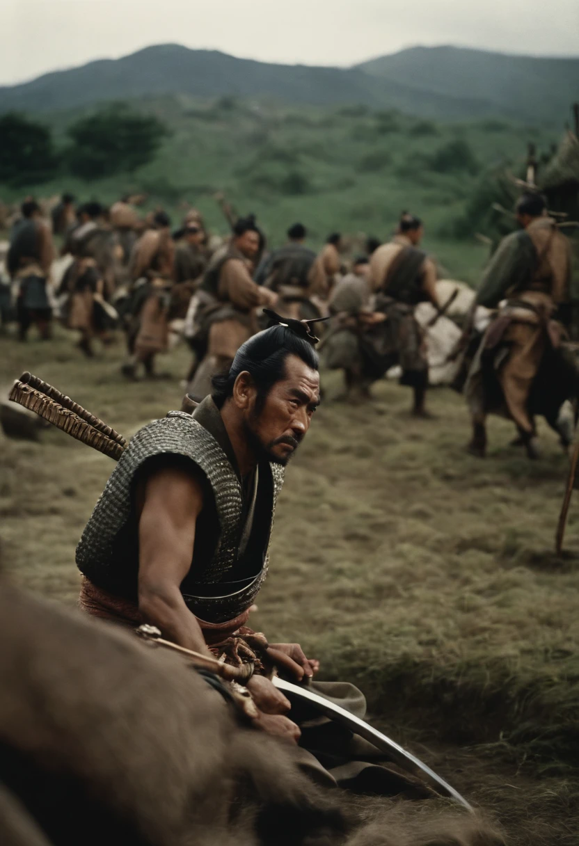 Cut to a reenactment of fierce fighting around a small, muddy area deep in the Naga Hills of northeastern India