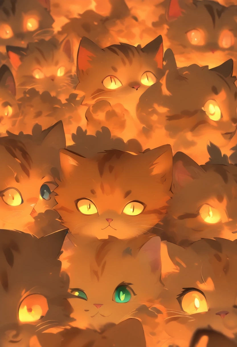 "Produces adorable images of kittens with upward gaze. The kitten should be soft, Fluffy fur and bright, Expressive eyes. The background should be colorful and vivid, Create a cheerful and playful atmosphere." Close to the real thing

Negative Prompt:
"Generate images of kittens with a downward gaze. The kitten should be sluggish, Ragged fur and tired eyes. The background should be dark and dark, Create a gloomy and melancholic atmosphere."