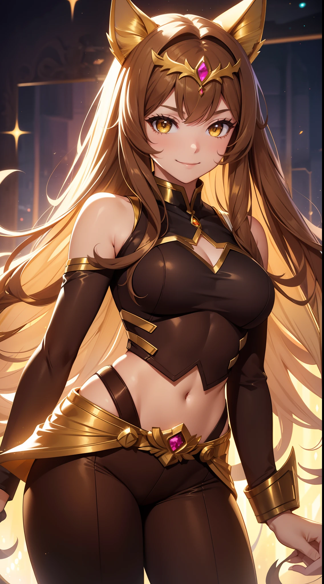 nsfw,masterpiece、High resolution 8k、Browsing Caution、Otherworld fantasy game characters,Bikini Armor,swordswoman,Sharp focus、Contrast lighting、Fine skin、 Highest quality、Ultra-high resolution、Ultra-high resolution、Detailed CG、、Standing woman、Slender figure,Cleavage,Thighs,Thin legs,Beautiful Eyes、A seductive smile,(Detailed Faces and Faces:1 .2)、Narrow eyes、Almond Eye、Iris、Eye Gradient, (Eye highlight:1.2)、(Light reddish brown hair、middle、Asymmetrical bangs)、(Fuller lips、Glossy Lips、 size) 、(Oval Face : 1.4)、Beautiful expression right down to your fingertips,(Thin fingered arms、Detailed human hand)