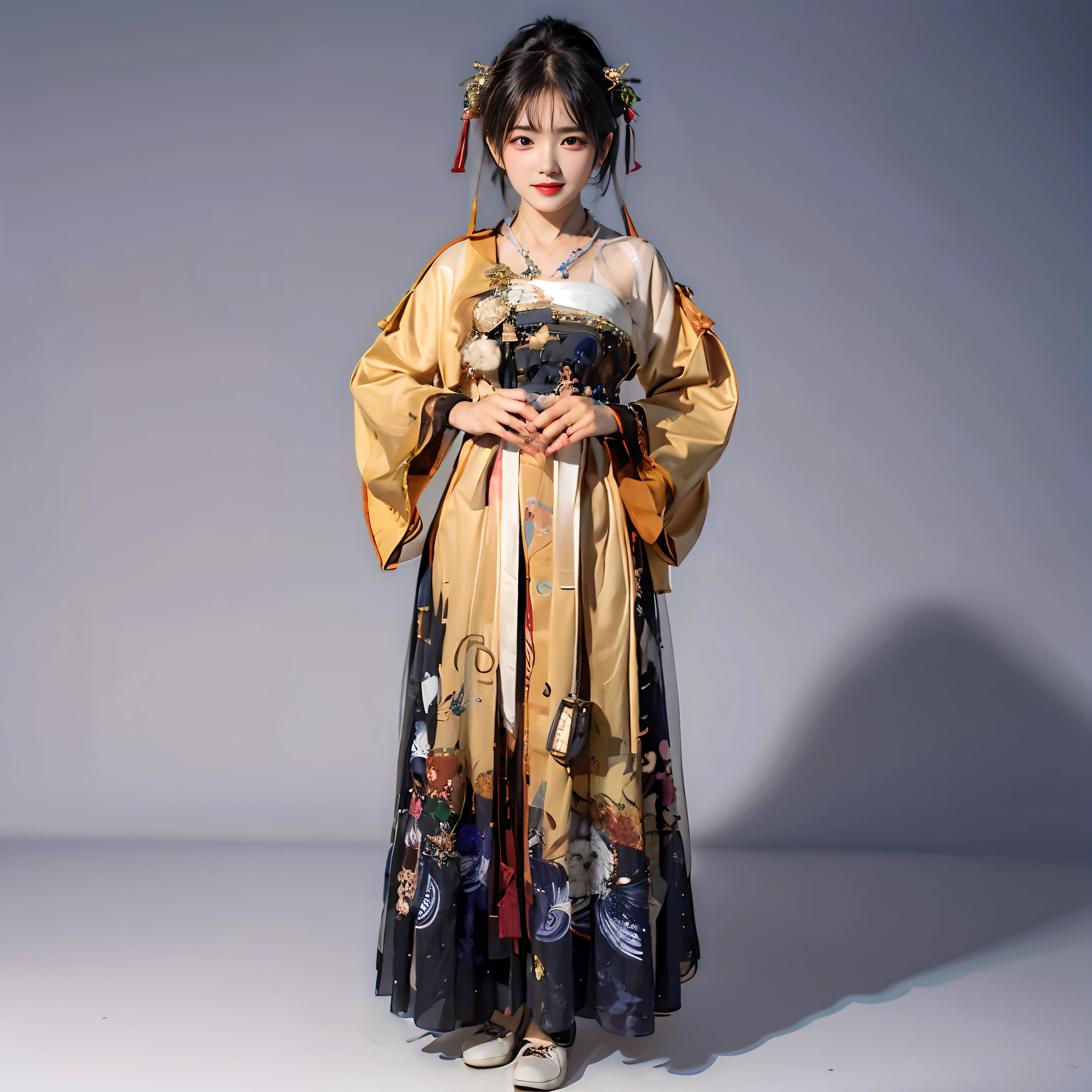 <lora:OrangeWorld:1.0> OrangeWorld 1woman chibi  (hearth :1.3)