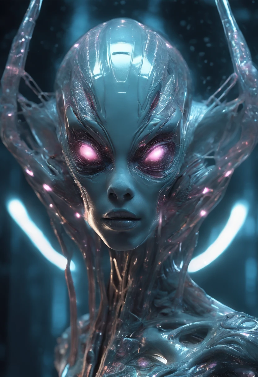 4K)Dirty Body Fitness Body Upper Body Sweaty Alien Woman Alien Woman Big Breasts Expose Fluid from nipples Reverse Rape Slimy saliva Urinating Watching the audience Attractive body lure Sweating Wet body Sweaty Sweaty masturbation