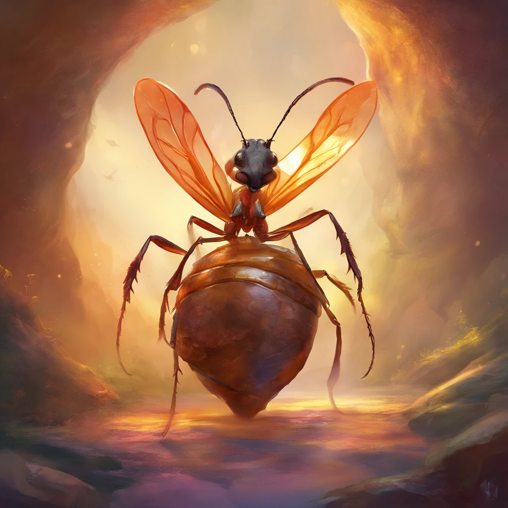 an ant in the shell
