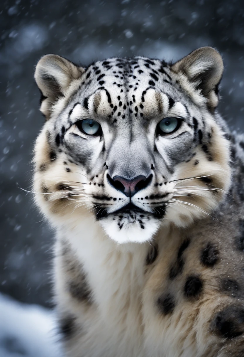 "Generate ultra-high-definition images of chic snow leopards, Classic snow leopard Pose. Using advanced macro photography techniques、Highlights the intricate details of the snow leopard 's coat, mustaches, And expressive eyes.
Place the camera at the snow leopard’s 's eye level, Create an intimate connection between the viewer and the cat subject. Implement a wide aperture for a shallow depth of field, Make the snow leopard stand out clearly against a gently blurred background.
Improve lighting to emphasize the texture and contours of the snow leopard's body, Using the software, Remove coarse shadows、, cosy atmosphere.
Catch a snow leopard in a relaxed position, But balanced, Show your flexibility and elegance. Try to capture the moment in natural movement, Stretching, grooming, etc., To convey a sense of authenticity.
Implement post-processing techniques to improve image clarity, contrast, and color balance, Secure all aspects, From the intricate patterns of cats to their intense gazes, Rendered in stunning detail.
Finally, convey the gentle beauty and innate grace of the snow leopard, Capture fleeting moments celebrating the unique essence of a snow leopard's curiosity and balance." ((Background: moonlight lake)), ((moonlight)), ((majestic)),((full body))