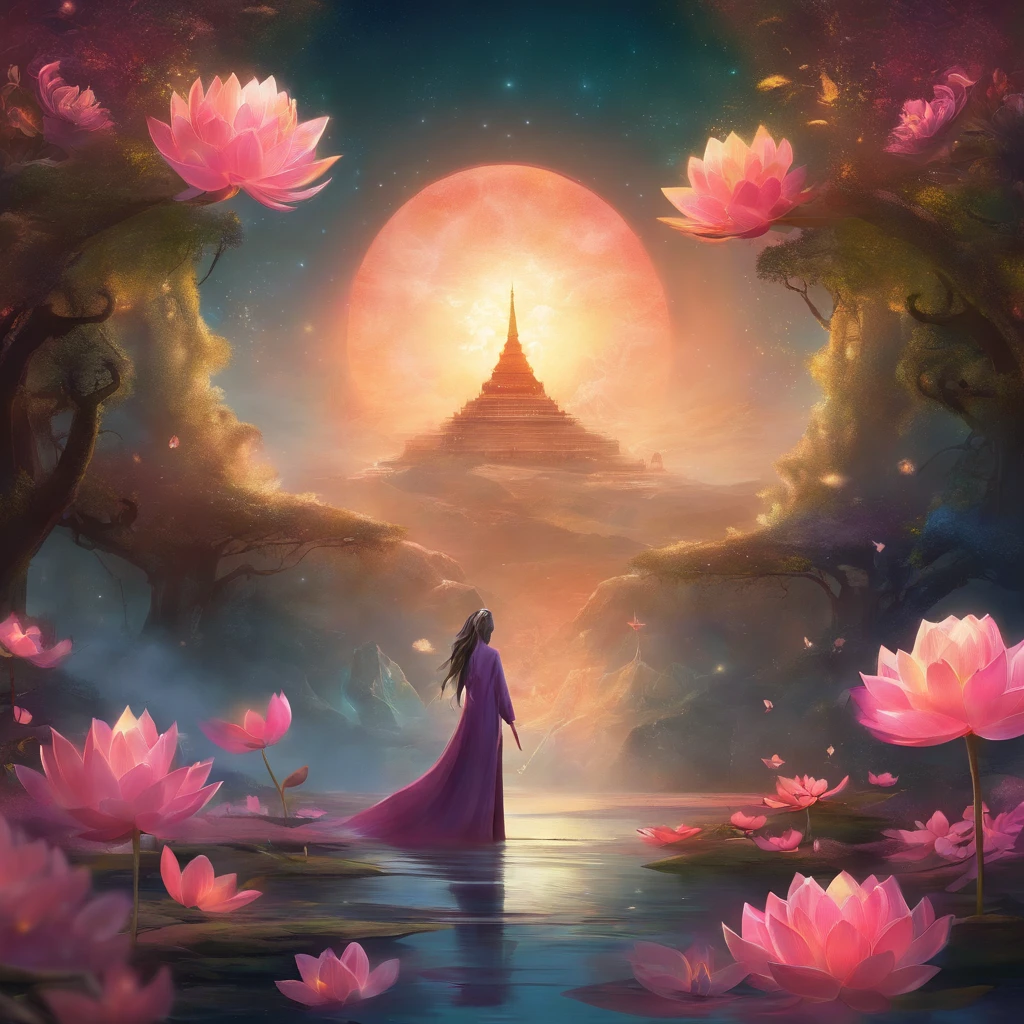 (zen feeling), Bergamot, Hold a lotus in your hand