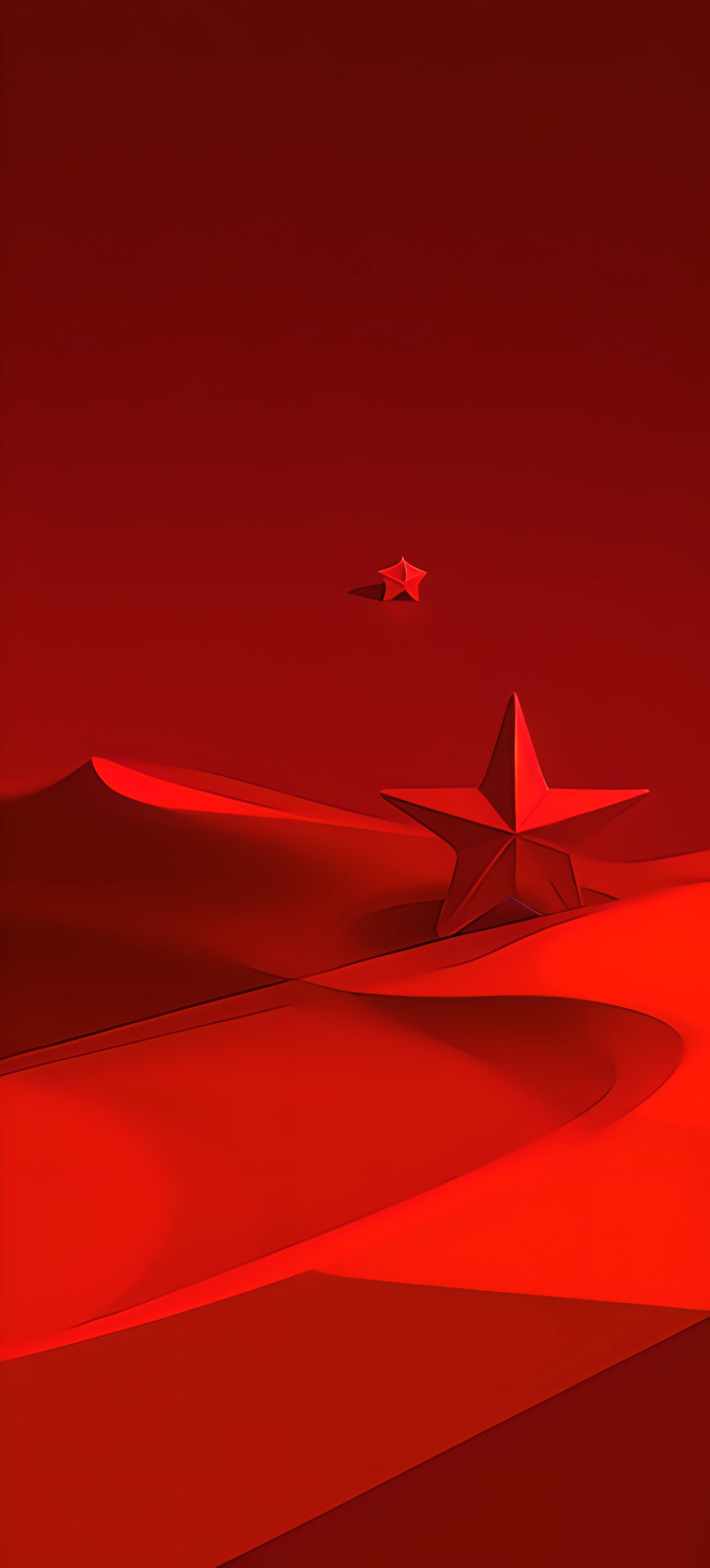 A red paper boat floating in water on red background, communist starfish, Vector background, author：Christofov Zhefarovich, beijing, in red background, red banners, red desert, Star, stars, On a red background, vector design, Red background, author：Alexander Kosis, simple red background, Digital art, Digital art