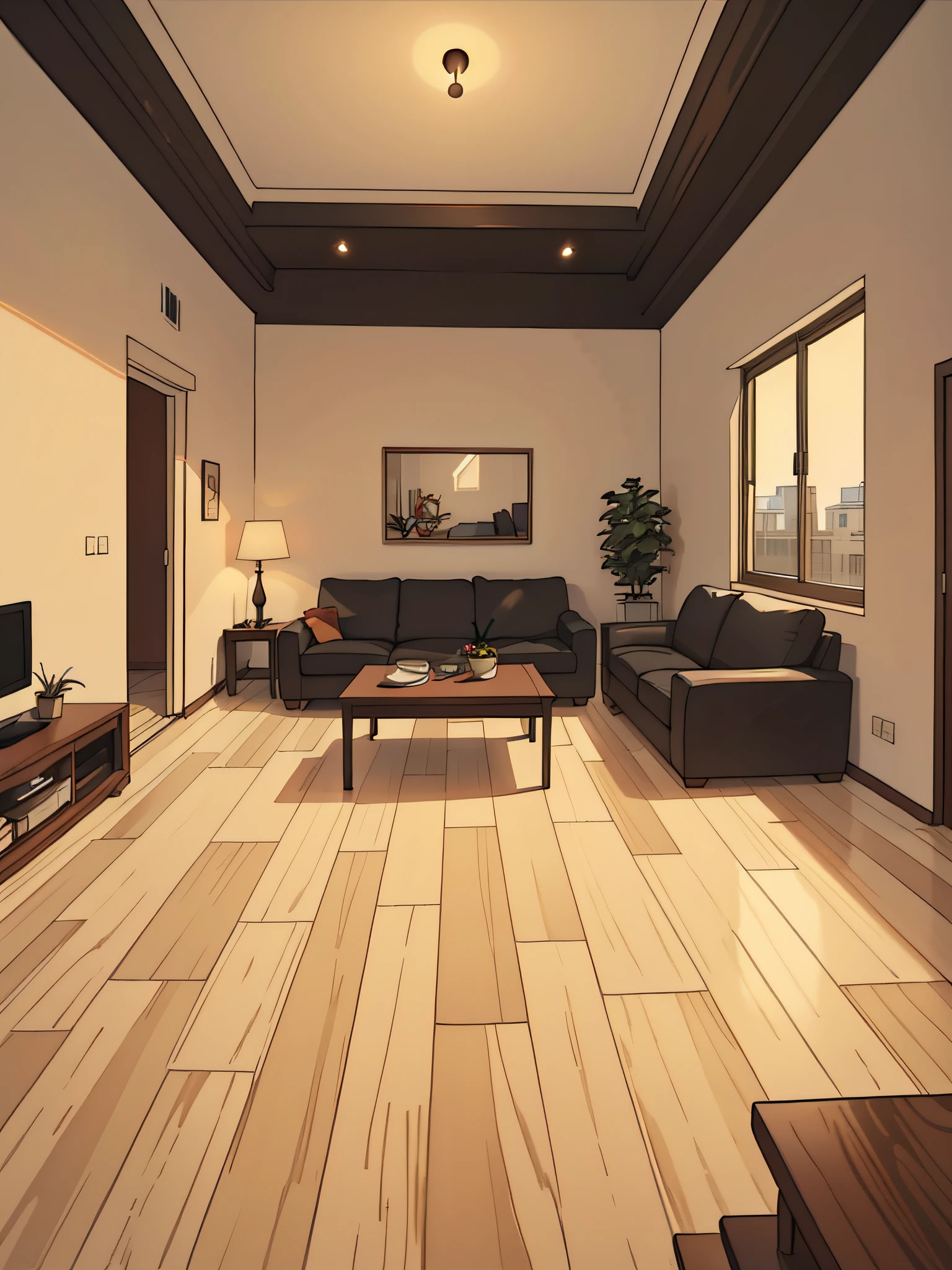 Front view，Lots of floors，a large living room，Large room，spacious