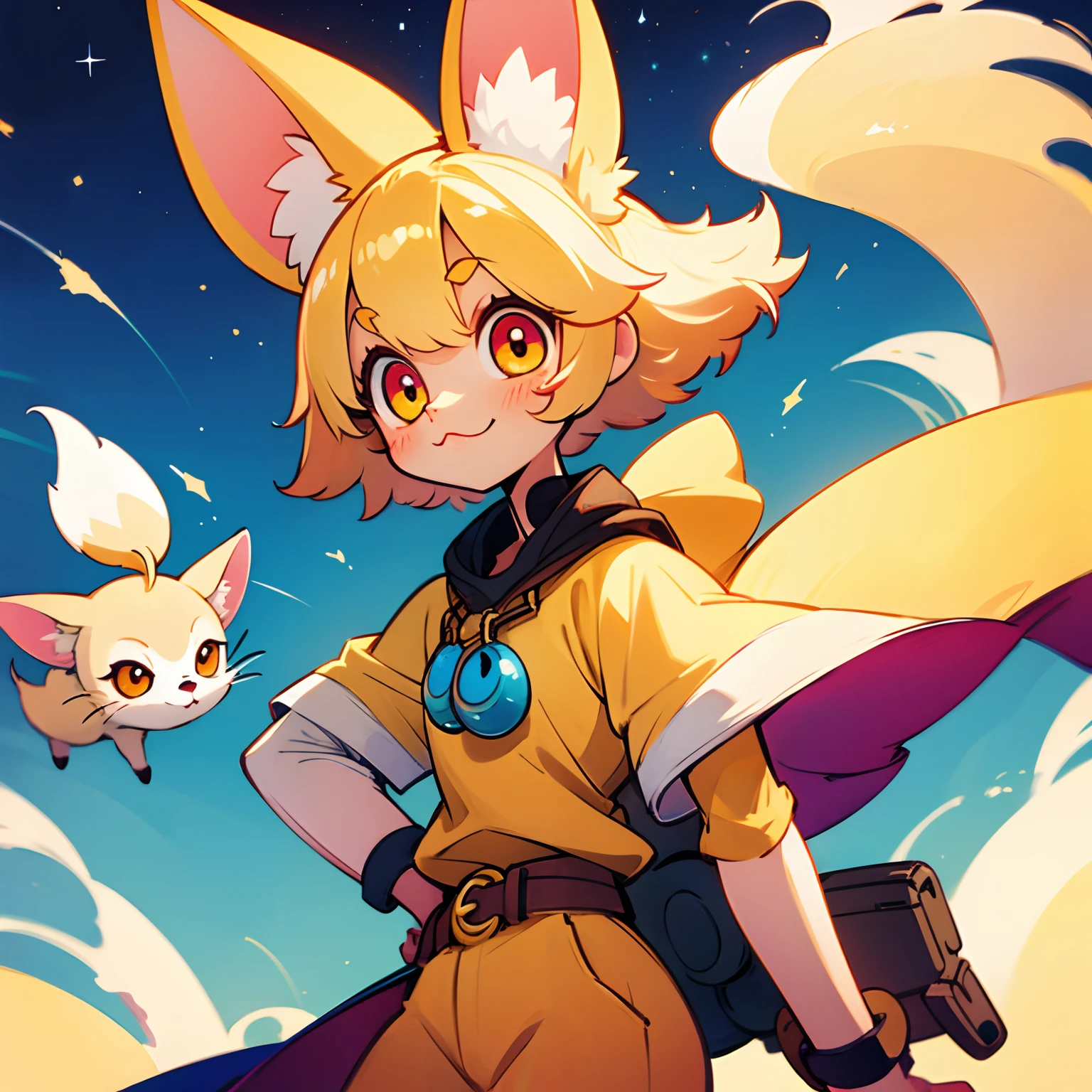 super cute fennec fox girl