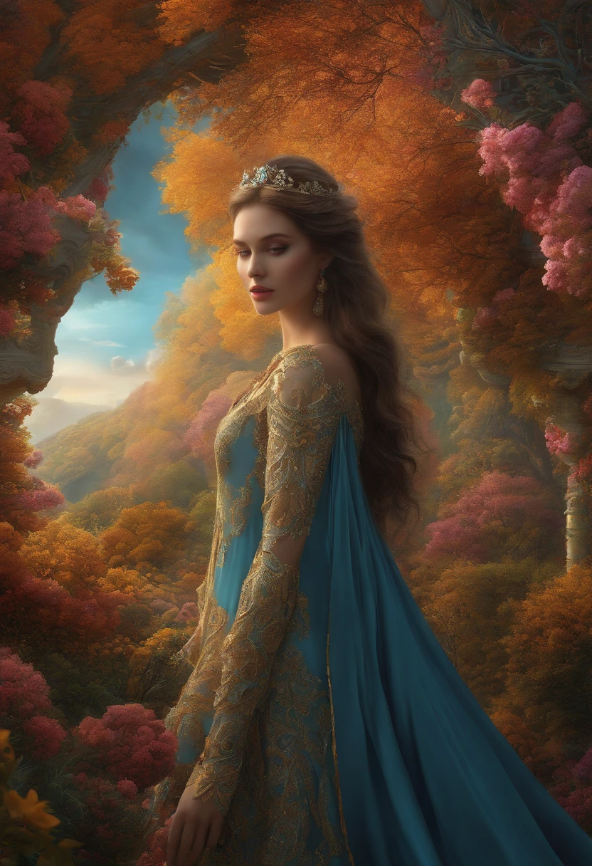 (masterpiece, top quality, best quality, official art, beautiful and aesthetic:1.2), (1girl), extreme detailed,(fractal art:1.3),colorful,highest detailed
