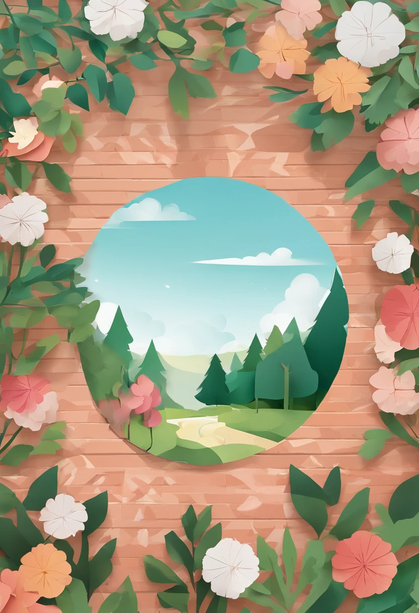 Real photos, photography, 65° viewing angle, real light and shadow, outdoor, close-up, lawn, sunny day, simple background, flowers, trees, realistic details, 8K high-definition pictures, circular platform::2,