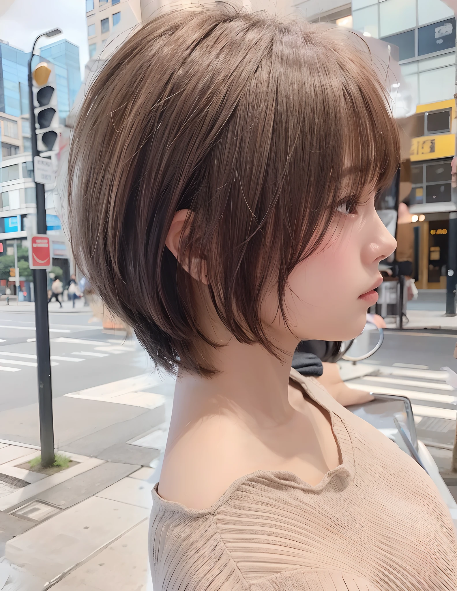 Background in the city