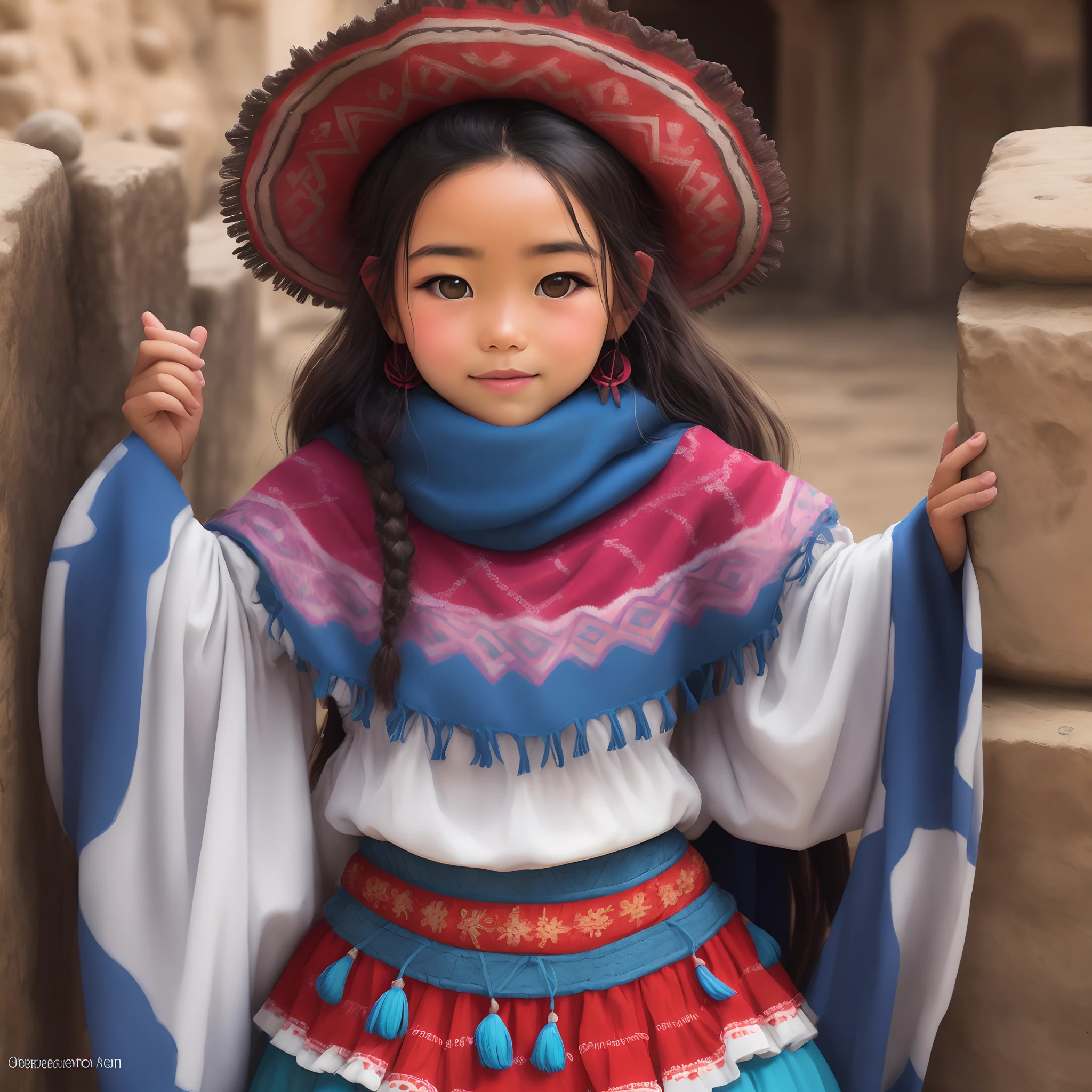 Tecateca girl with