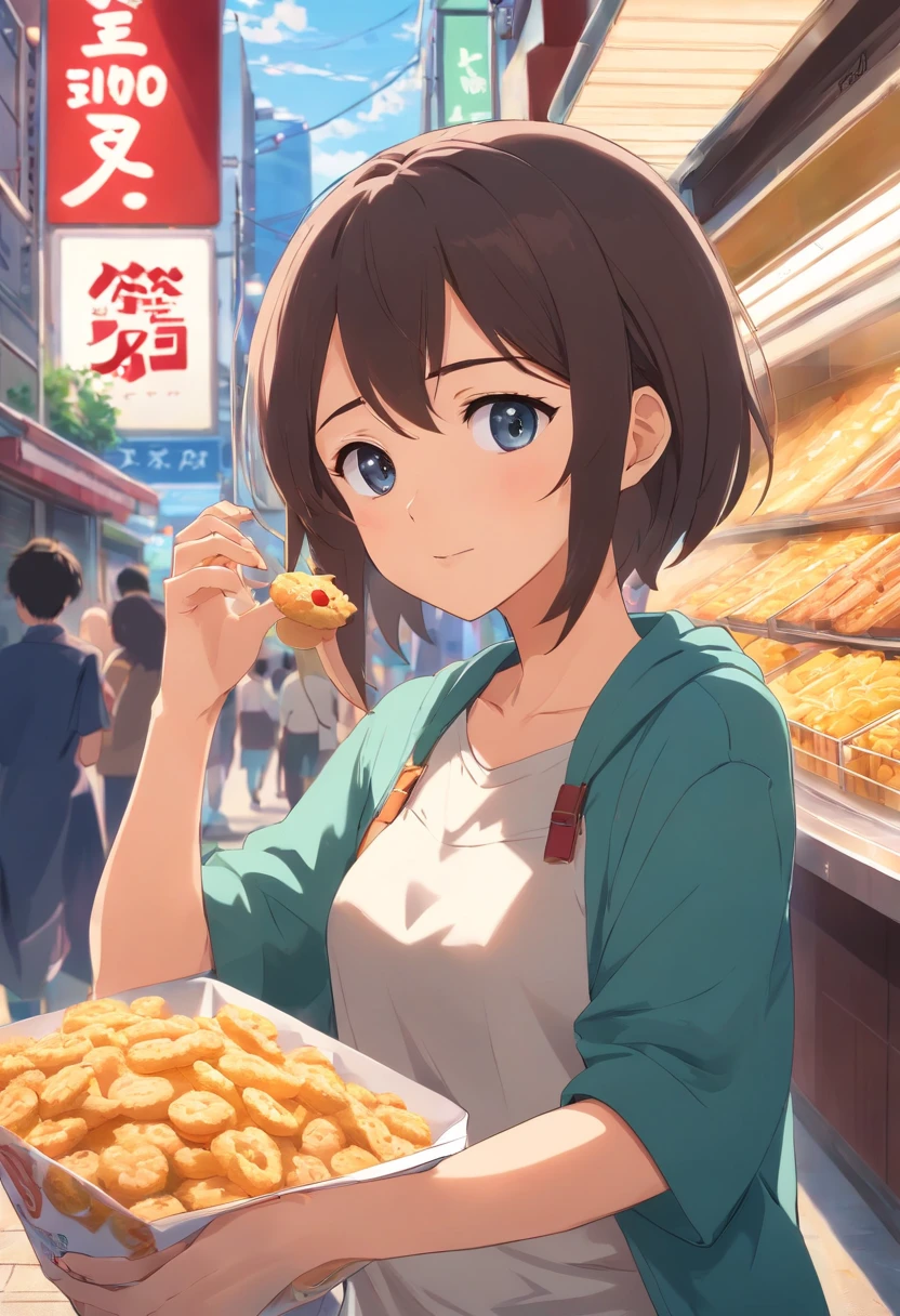 Anime Female characters snack street, nsfw