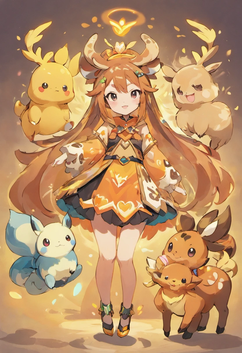 Yi or Miao clothing，deers