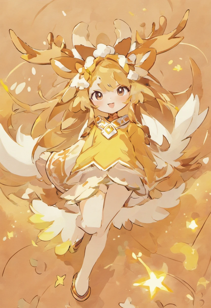 Yi or Miao clothing,deers