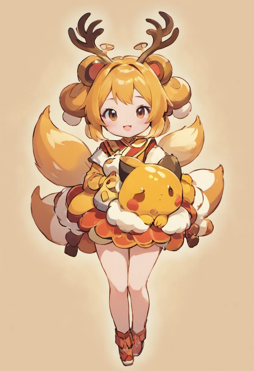 Yi or Miao clothing，deers