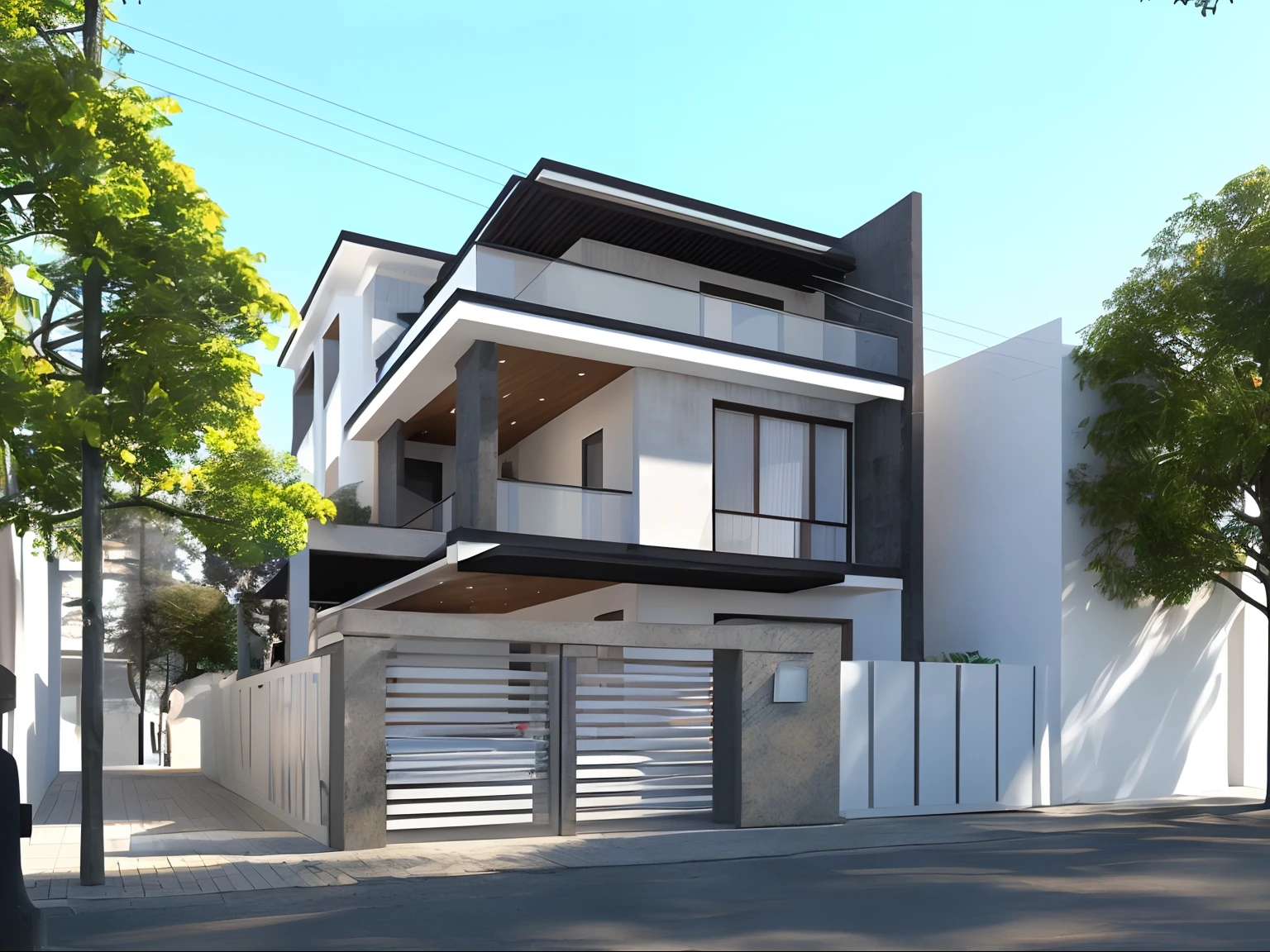 villa. exterior
