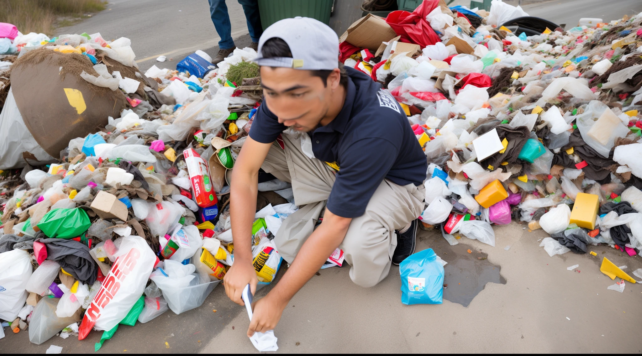 Garbage heap