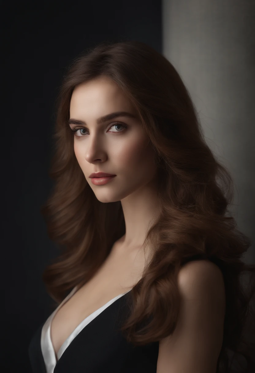 (masterpiece:1.3), ((best_quality)), (absurdres), 1girl, portrait, simple_background, black_background,