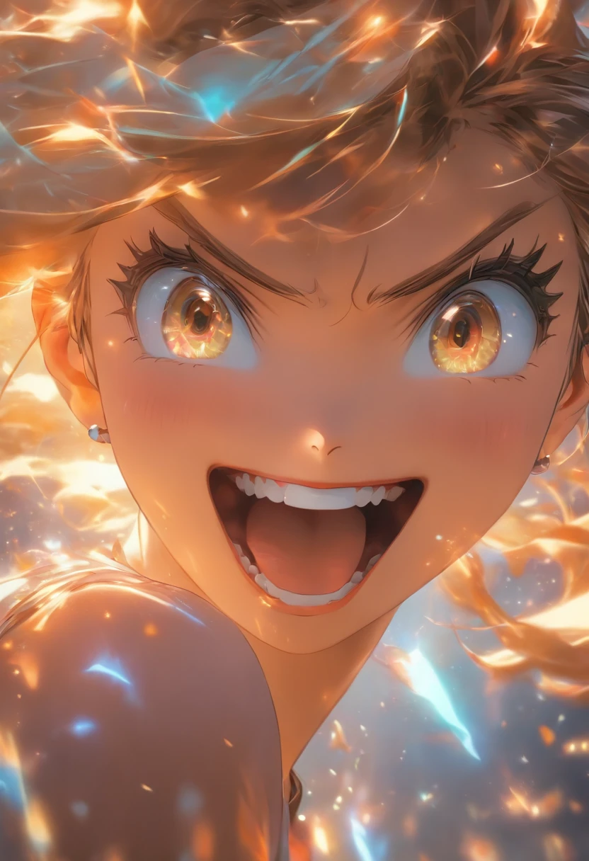 foreshortening, depth of field, masterpiece, best quality, 1girl, brown hair, brown eyes, long hair, underwater, air bubble, solo, looking at viewer, NSFW, (Huge breasts, perky breasts:1.4), upper body, tile, Big thighs, Detailed eyes, perfect face, detailed body, fleshy thighs, Detailed thighs, detailed arms, giant breasts, giant detailed breasts, big chest , totally naked,, fucking, Sexing, sexually violent), Blushing, collaring, sad, crying, desperate, desperate screams, sexually detailed moans, bondage, sexual rape, desperate expression, scared expression, NSFW Detailed Content, Content,+ 18), Surrounded closely by very angry aggressive old men having sex, dog collar around the neck、Hands and feet are tied to beams with ropes、rampage、Angry look、A detailed face、Detailed hand、detailed leg, swimming, dappled sunlight,