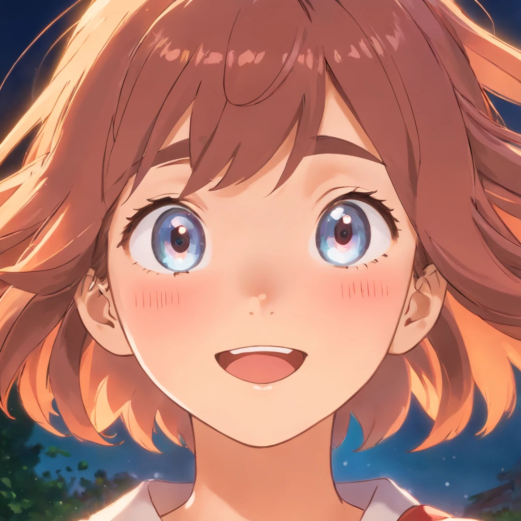 hyper photorealism, god light, Fuji colors, head out of frame, Close-up, hyper HD, Super detail, 16k,head portrait,one-girl,Laugh happily,