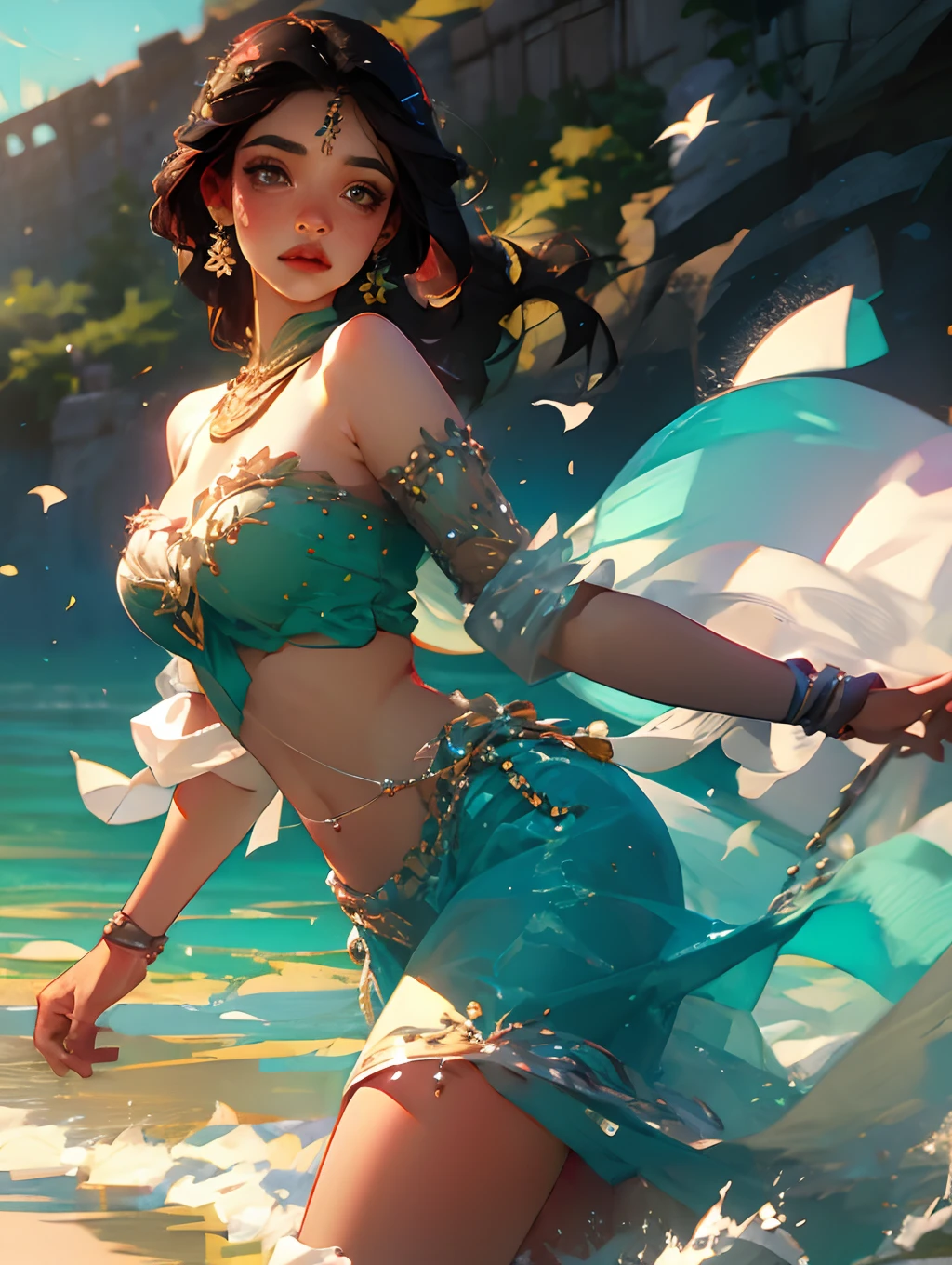 Savita showing boobs