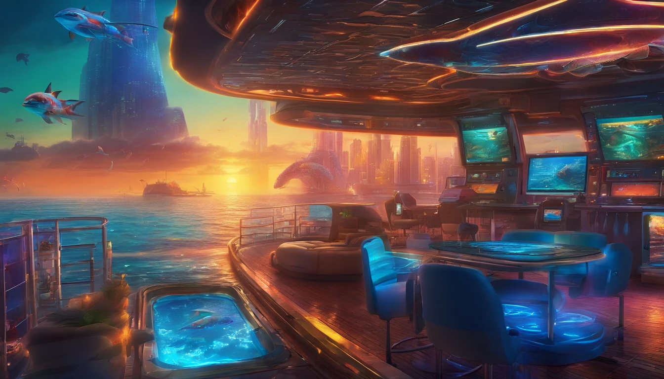 Best quality,Ultra-detailed,Realistic,pencil drawing,oceanography,aquatic creature,Dolphins,Sparkling waves,tranquil ambiance,Soft sunlight,Blue and green,Colorful marine life,Bend strokes,smooth shading,ocean scenery,Tranquil waters,breathtaking beauty,Marine ecosystems,graceful movements,Peaceful reflection,Interleaved mode,hidden depths,Tranquility and harmony,Fascinating marine life,A vibrant underwater world,The waves lap gently,Underwater adventure,Naughty dolphins,Calm and soothing,Float in tranquility,Dolphin accompaniment,stunning ocean view,Whispering tides,Harmony with nature,shiny reflective surfaces,flowing motion,blended colors,Ripples in the sun.