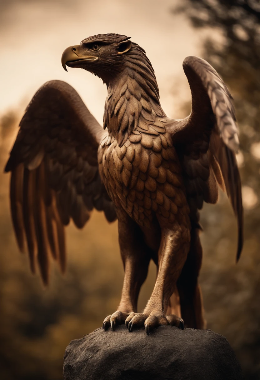 Mythological griffin