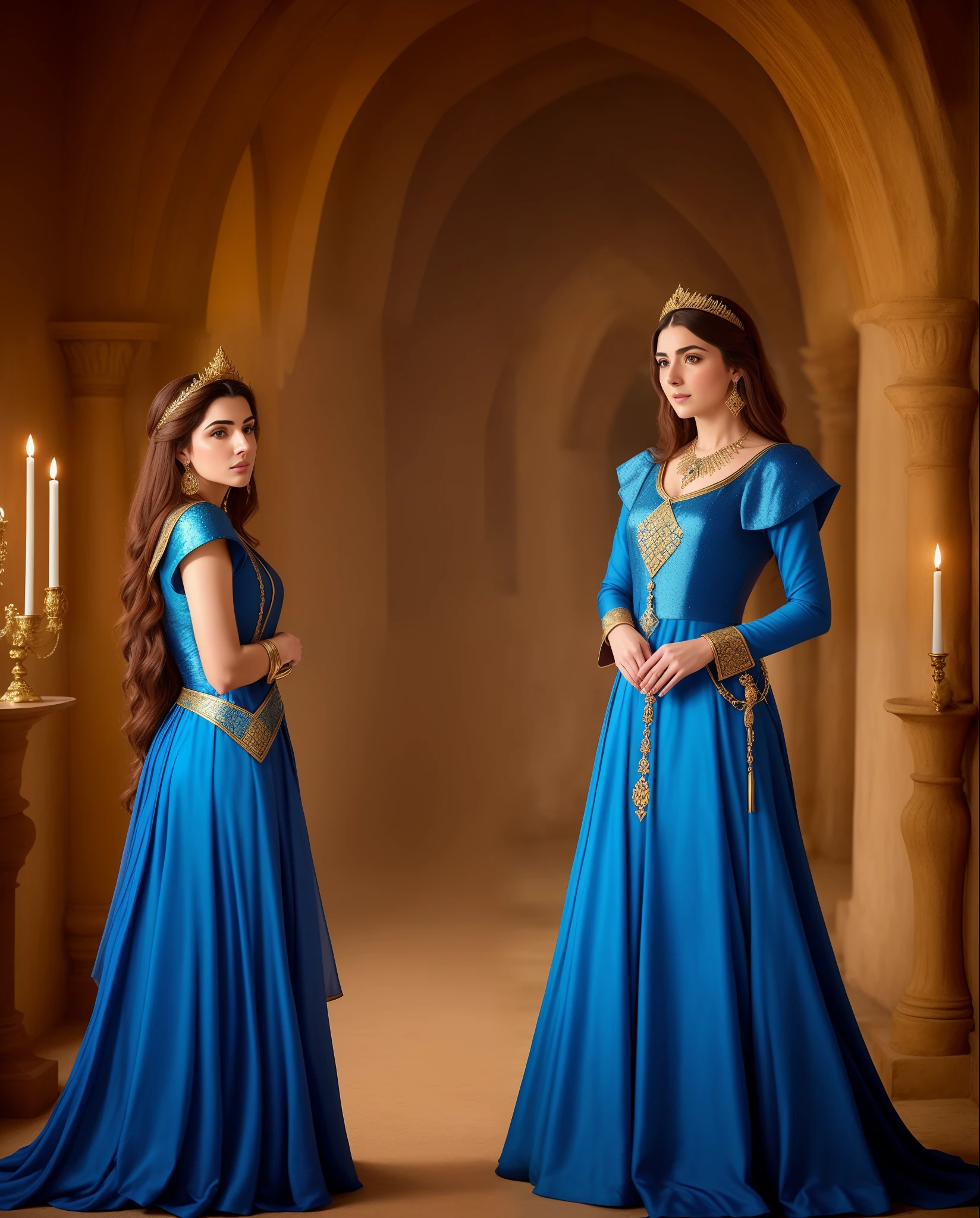 a woman in a blue dress posing for a picture, julia sarda, photoshoot, maya ali as d&d sorcerer, by Emma Andijewska, very very low quality picture, golden blue outfit, maya ali as a d&d sorcerer, actress, photo of a hand jewellery model, stylish pose, maya ali as a storm sorcerer