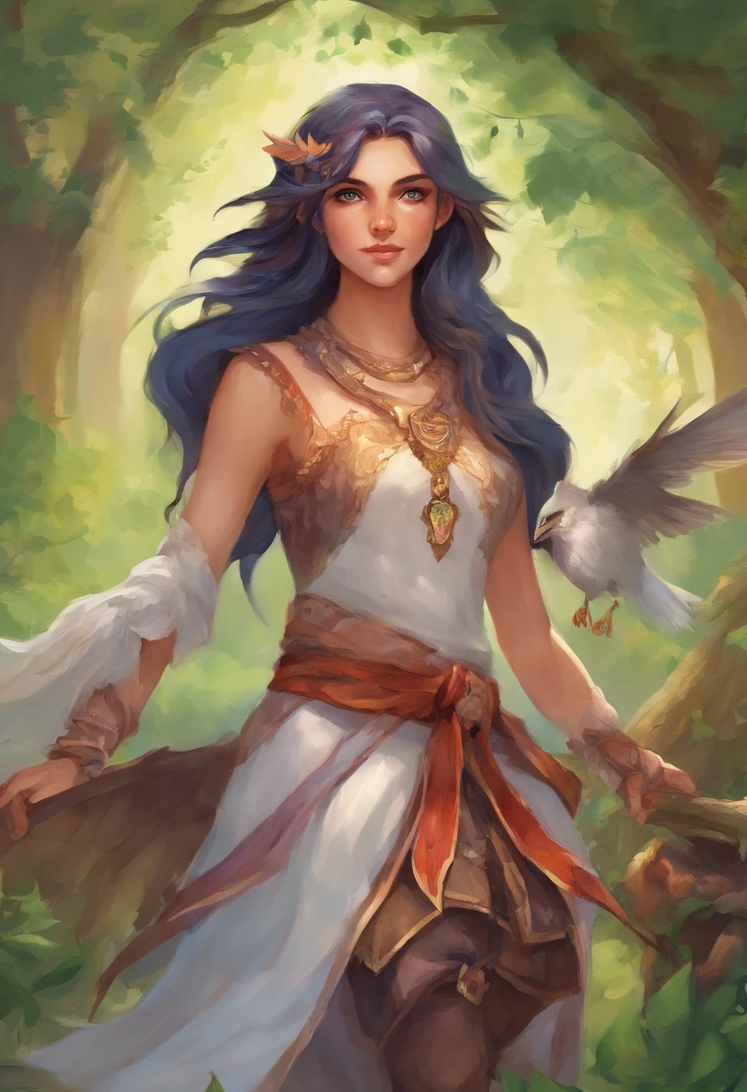 hybrid bird human