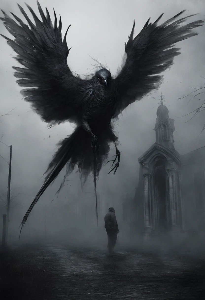 hybrid bird human