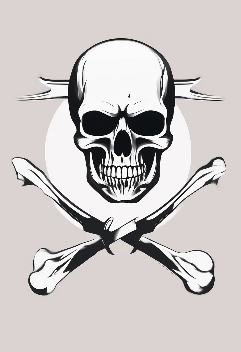 Create a Jolly Roger that refers to Eclipse, in a One Piece style.
