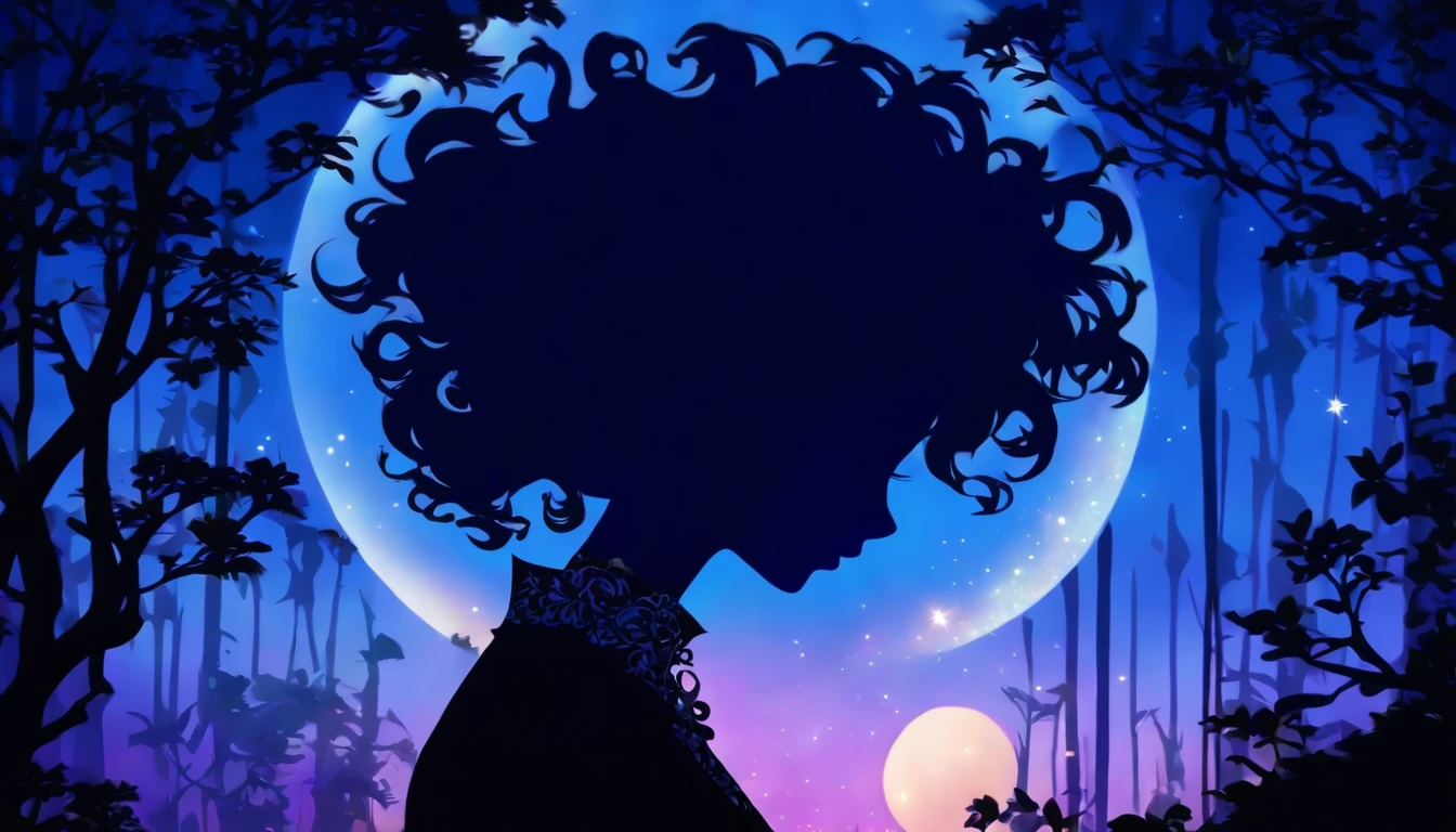 (Silhouette Art,cutouts:1.6)
(((Paper cutting art,A world where only black exists:1.3)
(Cowboy Shot),1 girl,Solo,
(Girl in dress,profile:1.2),white, Clear and beautiful face,Countless meteors、The Moon Behind、Empty train
break
(Dark Moon)
Textured glass background,Tarot card atmosphere