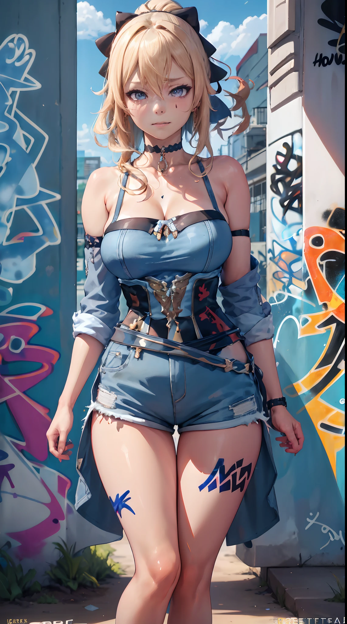 (masterpiece, best quality, 1girl, solo, intricate details, chromatic aberration), realistic, ((medium breath)),very long hair, pink hair, red head ornament, pink highlights, hair, with big boobs,Royal look, long hair,arte conceitual street punk, sexzy full body view top to bottom,  bend down  pose round mole ass view turnung viewing  ,fog background,arte street punk digital, arte street punk urban city area, Wojtek FUS, arte digital steampunk, detailed wild steampunk illustration, Portrait of a gold and copper chained woman, arte street punk, estilo de arte dieselpunk, (symmetry eyes),(perfect symmetrical body),against wall, brick wall, graffiti, dim lighting, alley ,look at viewer,high defination face, high defination eyes, realstic eyes