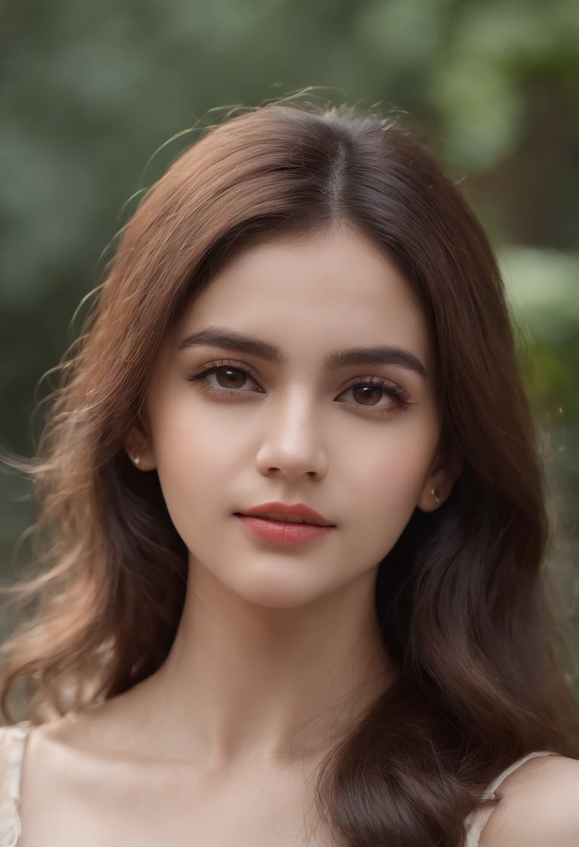 (Sexy Sri Lankan Girl)、8yk、Raw foto、(masterpiece)、(top-quality)、hight resolution、(1girl in)、(realisitic、Photorealsitic:1.2)、ultra-detailliert、physically-based renderingt、a necklace、耳Nipple Ring、air bangs、hair adornments、evening glow、鎖骨、wristbands、a navel、length hair、brown haired、Ahoge、1girl in、middlebreast、the street、hair wavy、paler、