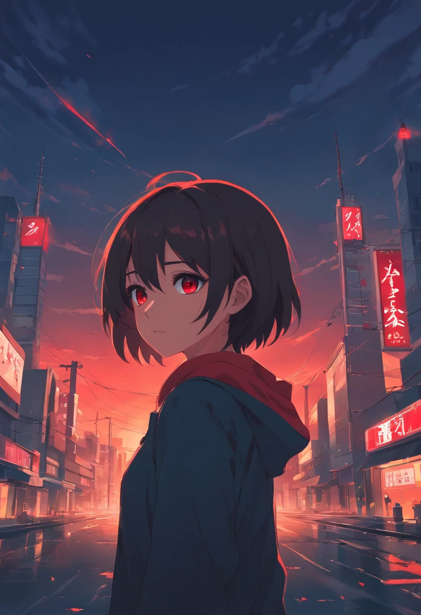 dark,red eyes,Bloody eyes,Dark black clothes