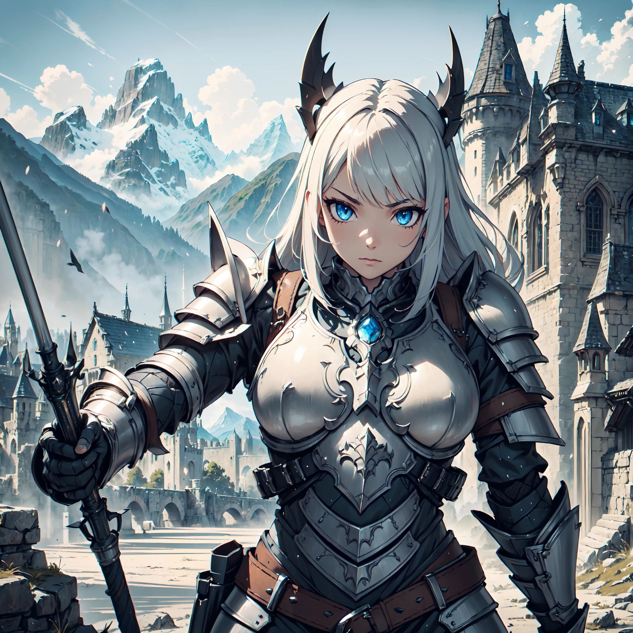 8K,
Hyper Detailed,
Hyper Definition,
Hyper Quality,
Hyper Resolution,
Best Definition,
Best Quality,
Best Resolution,
Perfectly Detailed,
Perfectly Designed,
Precisely Detailed,
Precisely Designed,
Extremely Detailed,
Extremely Designed,
Ultra High Definition,
Ultra High Quality,
Ultra High Resolution,
Masterpiece,
Body Shot,
Anime,
1 Boy,
Handsome,
(((Hyper Detailed Armor Plates))),
(((Hyper Detailed Cuirass))),
(((Hyper Detailed Clothes))),
(((Hyper Detailed Baron Armor))),
(((Castles & Mountains Background Scenery))),