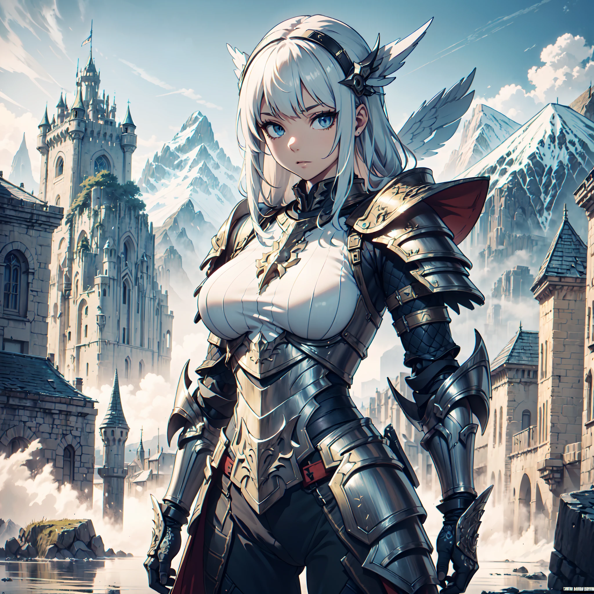 8K,
Hyper Detailed,
Hyper Definition,
Hyper Quality,
Hyper Resolution,
Best Definition,
Best Quality,
Best Resolution,
Perfectly Detailed,
Perfectly Designed,
Precisely Detailed,
Precisely Designed,
Extremely Detailed,
Extremely Designed,
Ultra High Definition,
Ultra High Quality,
Ultra High Resolution,
Masterpiece,
Body Shot,
Anime,
1 Boy,
Handsome,
(((Hyper Detailed Armor Plates))),
(((Hyper Detailed Cuirass))),
(((Hyper Detailed Clothes))),
(((Hyper Detailed Baron Armor))),
(((Castles & Mountains Background Scenery))),